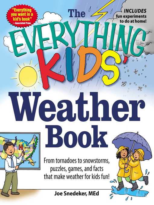 Title details for The Everything KIDS' Weather Book by Joseph Snedeker - Wait list
